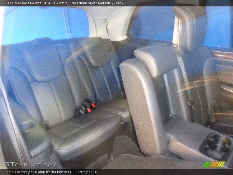 Palladium Silver Metallic / Black 2011 Mercedes-Benz GL 450 4Matic
