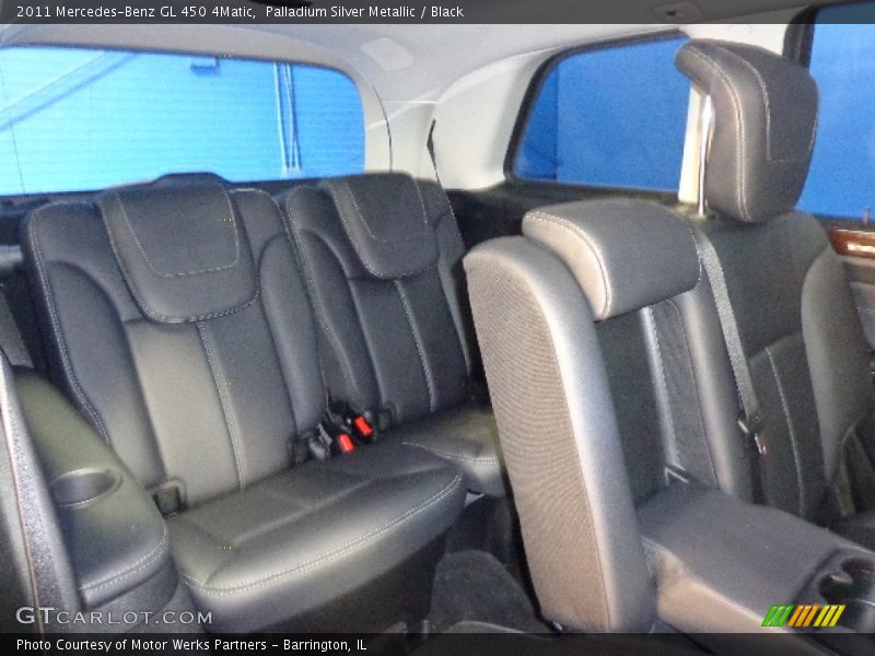 Palladium Silver Metallic / Black 2011 Mercedes-Benz GL 450 4Matic
