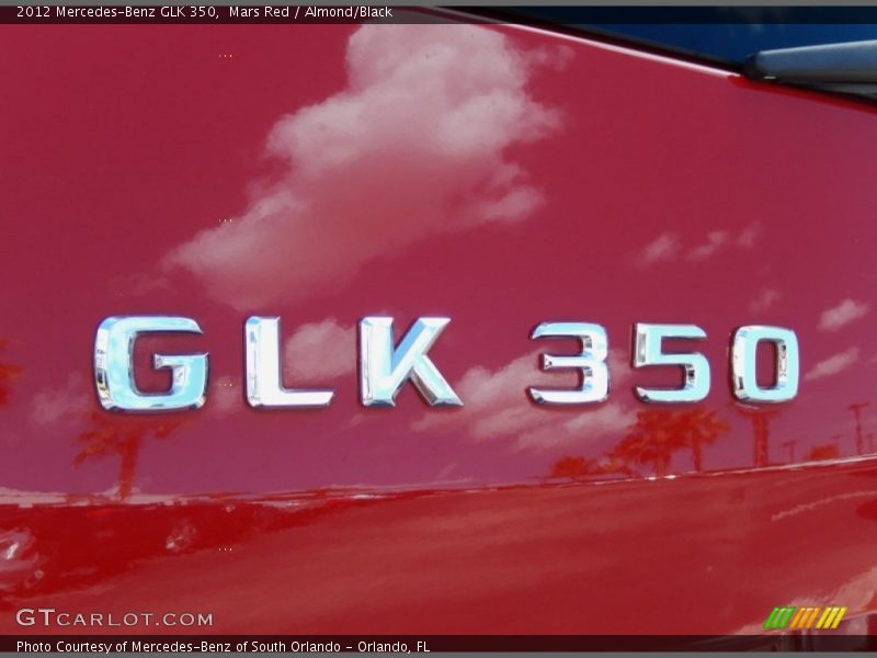 Mars Red / Almond/Black 2012 Mercedes-Benz GLK 350