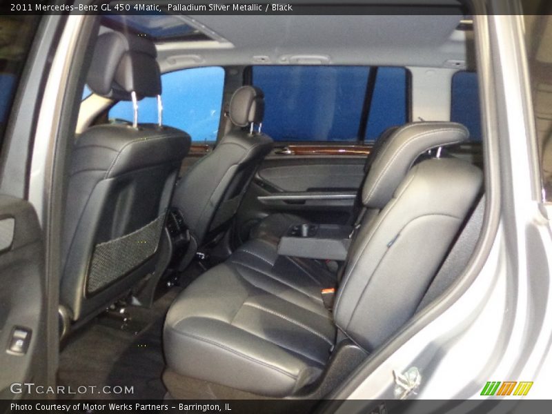 Palladium Silver Metallic / Black 2011 Mercedes-Benz GL 450 4Matic