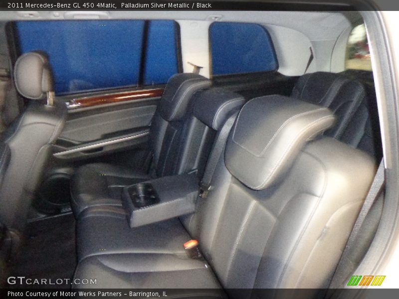 Palladium Silver Metallic / Black 2011 Mercedes-Benz GL 450 4Matic