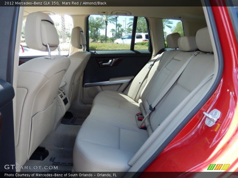 Mars Red / Almond/Black 2012 Mercedes-Benz GLK 350