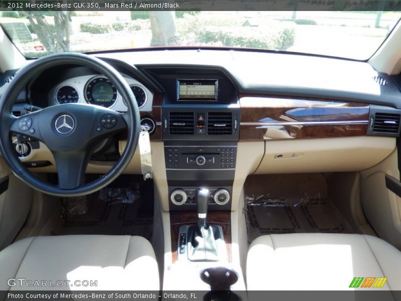 Mars Red / Almond/Black 2012 Mercedes-Benz GLK 350