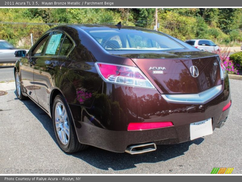 Mayan Bronze Metallic / Parchment Beige 2011 Acura TL 3.5