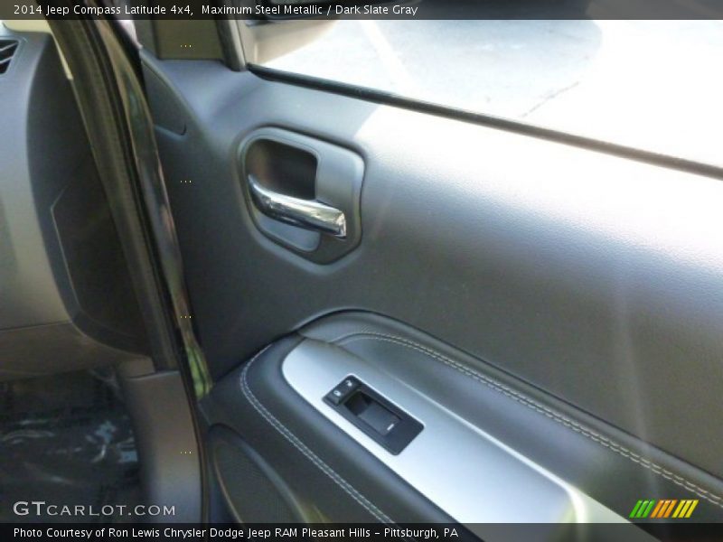 Maximum Steel Metallic / Dark Slate Gray 2014 Jeep Compass Latitude 4x4
