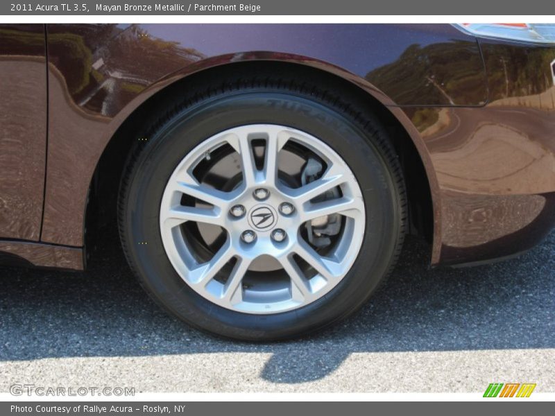 Mayan Bronze Metallic / Parchment Beige 2011 Acura TL 3.5