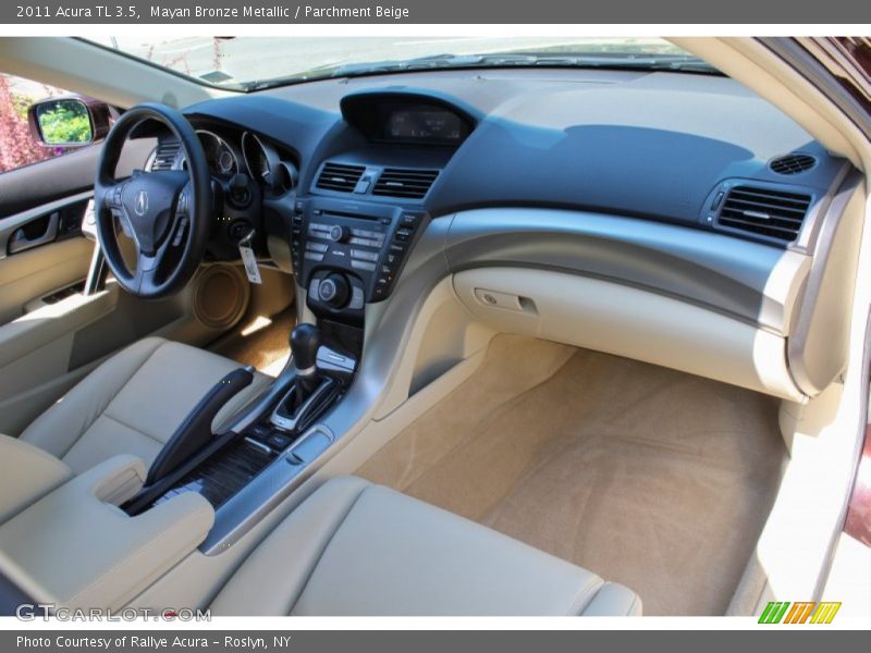Mayan Bronze Metallic / Parchment Beige 2011 Acura TL 3.5