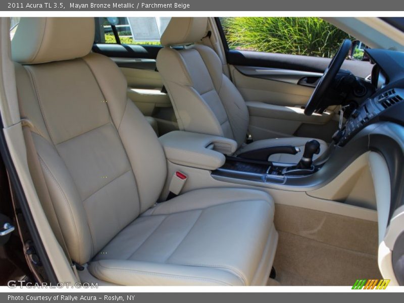 Mayan Bronze Metallic / Parchment Beige 2011 Acura TL 3.5