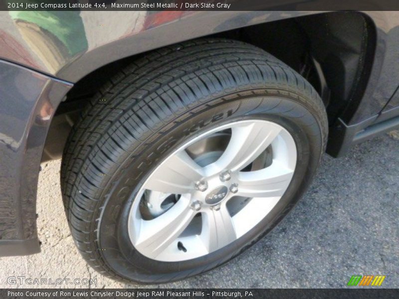 Maximum Steel Metallic / Dark Slate Gray 2014 Jeep Compass Latitude 4x4