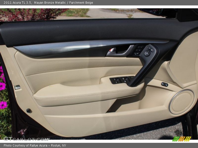 Mayan Bronze Metallic / Parchment Beige 2011 Acura TL 3.5