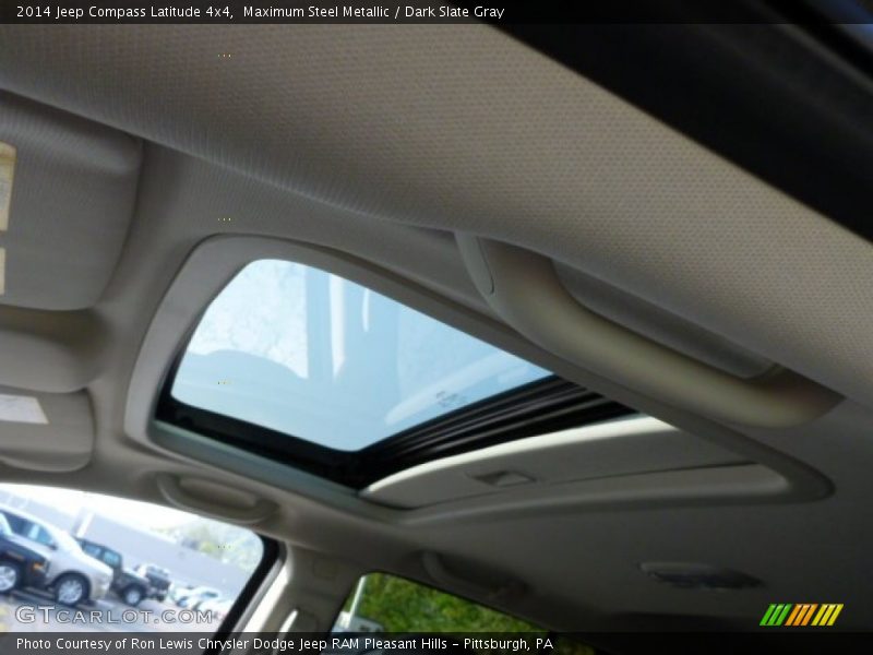 Maximum Steel Metallic / Dark Slate Gray 2014 Jeep Compass Latitude 4x4
