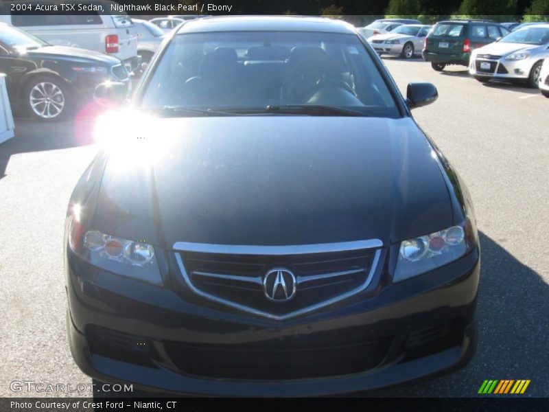 Nighthawk Black Pearl / Ebony 2004 Acura TSX Sedan