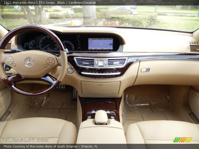 Dashboard of 2011 S 550 Sedan