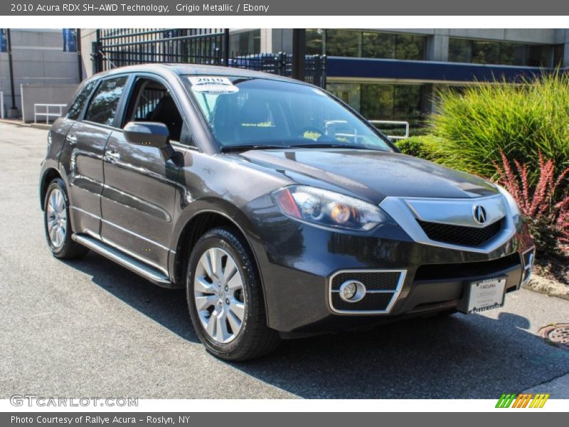 Grigio Metallic / Ebony 2010 Acura RDX SH-AWD Technology