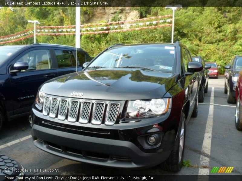 Black / Dark Slate Gray 2014 Jeep Compass Latitude 4x4