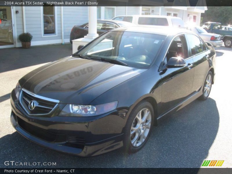 Nighthawk Black Pearl / Ebony 2004 Acura TSX Sedan