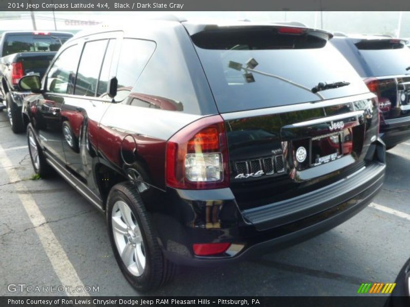 Black / Dark Slate Gray 2014 Jeep Compass Latitude 4x4