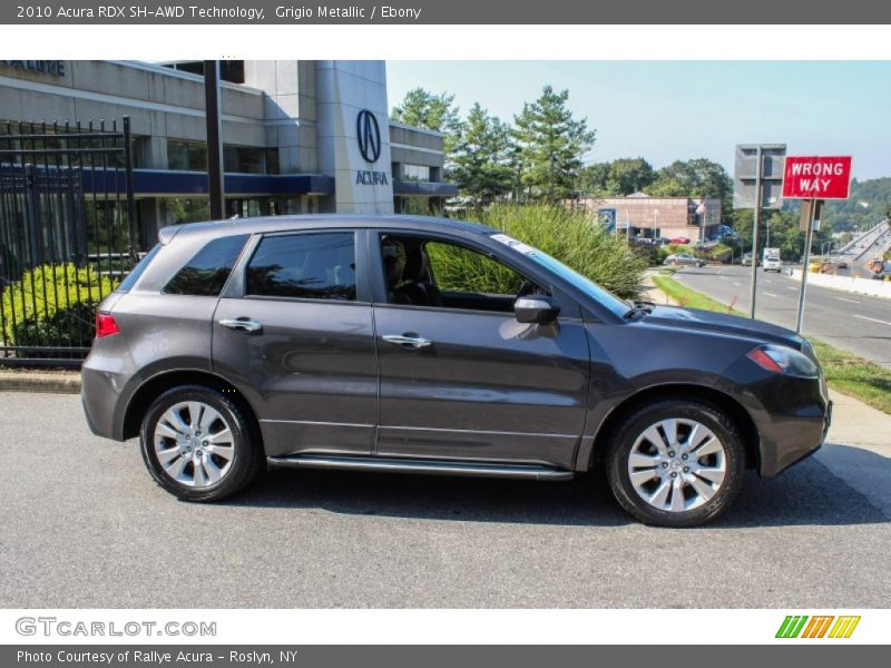 Grigio Metallic / Ebony 2010 Acura RDX SH-AWD Technology