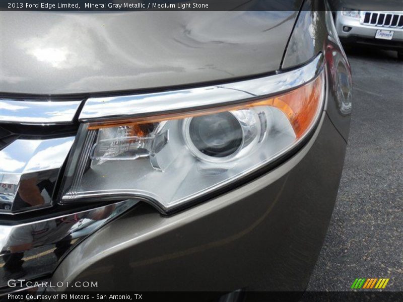 Mineral Gray Metallic / Medium Light Stone 2013 Ford Edge Limited