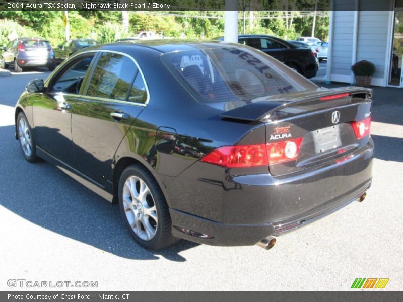 Nighthawk Black Pearl / Ebony 2004 Acura TSX Sedan