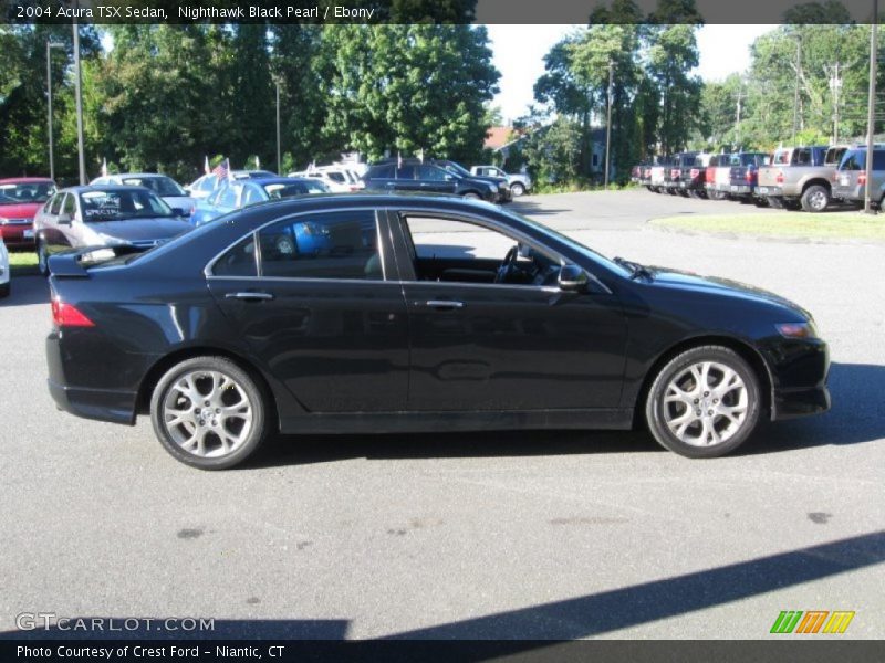 Nighthawk Black Pearl / Ebony 2004 Acura TSX Sedan