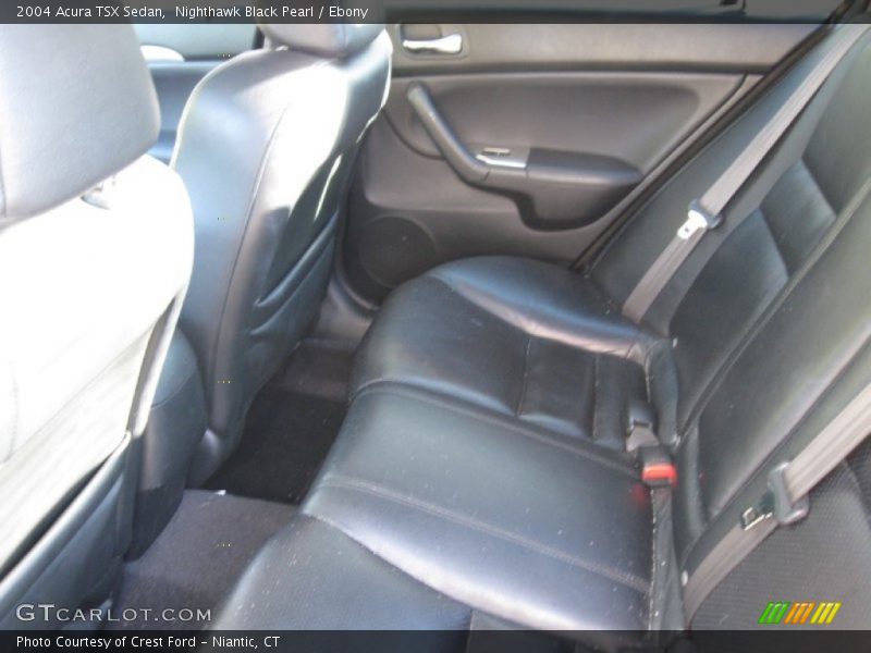 Nighthawk Black Pearl / Ebony 2004 Acura TSX Sedan