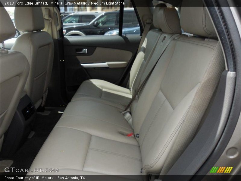 Mineral Gray Metallic / Medium Light Stone 2013 Ford Edge Limited