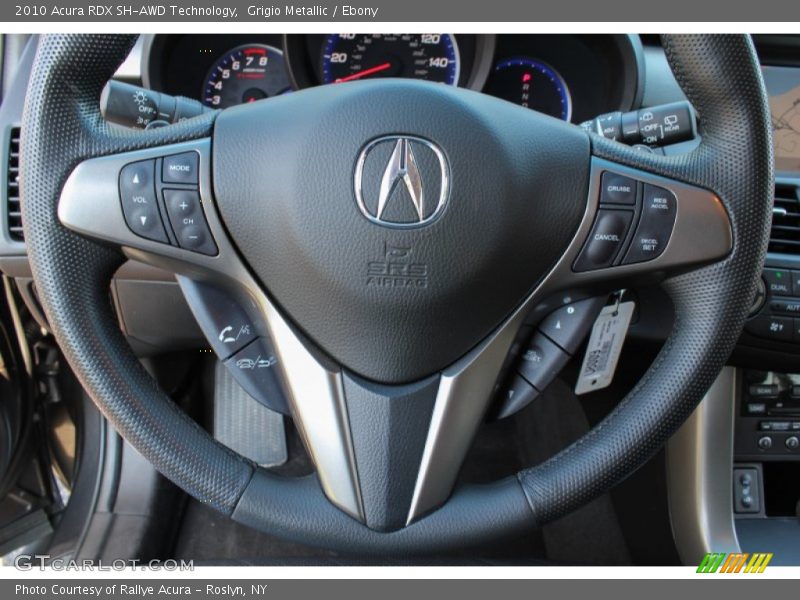 Grigio Metallic / Ebony 2010 Acura RDX SH-AWD Technology