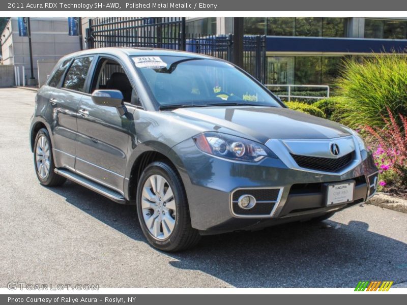 Polished Metal Metallic / Ebony 2011 Acura RDX Technology SH-AWD