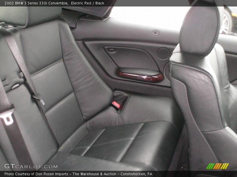 Electric Red / Black 2002 BMW 3 Series 330i Convertible