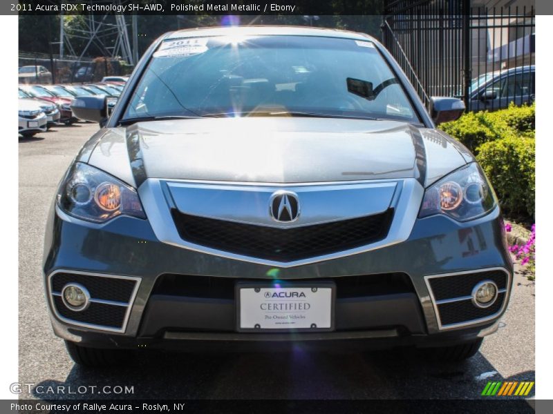 Polished Metal Metallic / Ebony 2011 Acura RDX Technology SH-AWD