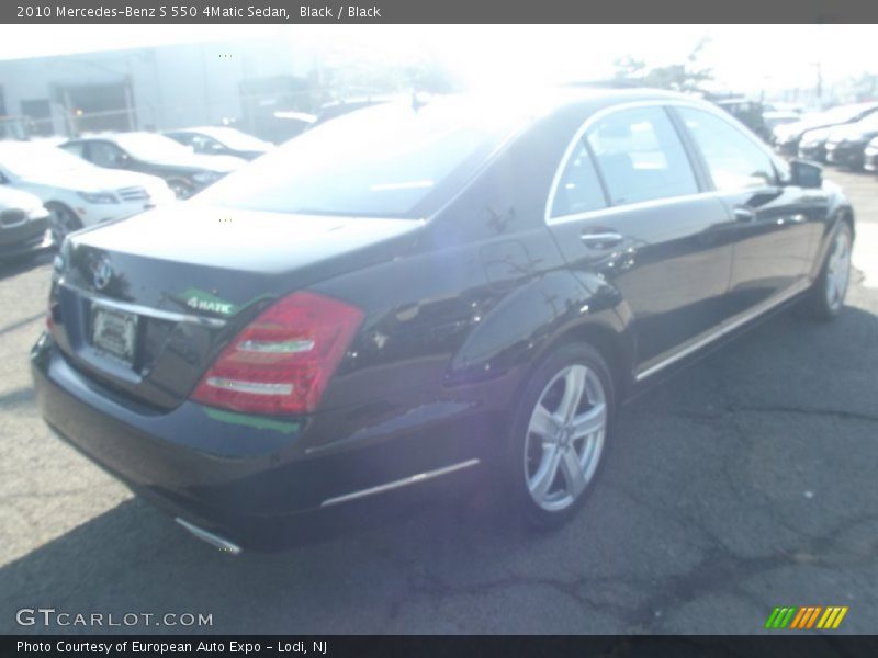 Black / Black 2010 Mercedes-Benz S 550 4Matic Sedan