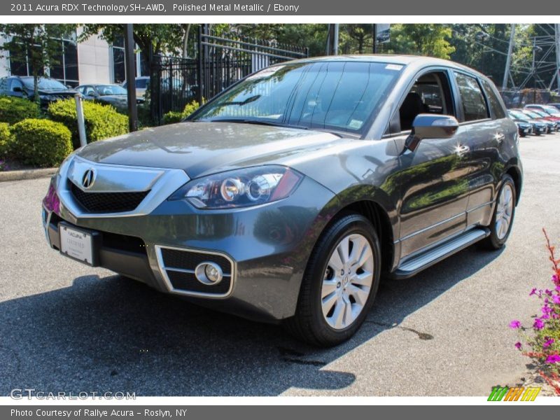 Polished Metal Metallic / Ebony 2011 Acura RDX Technology SH-AWD