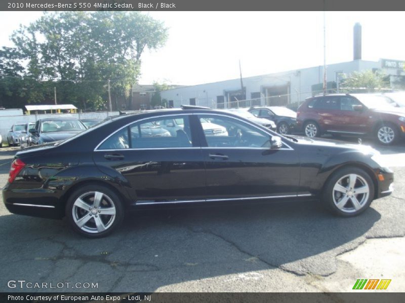 Black / Black 2010 Mercedes-Benz S 550 4Matic Sedan