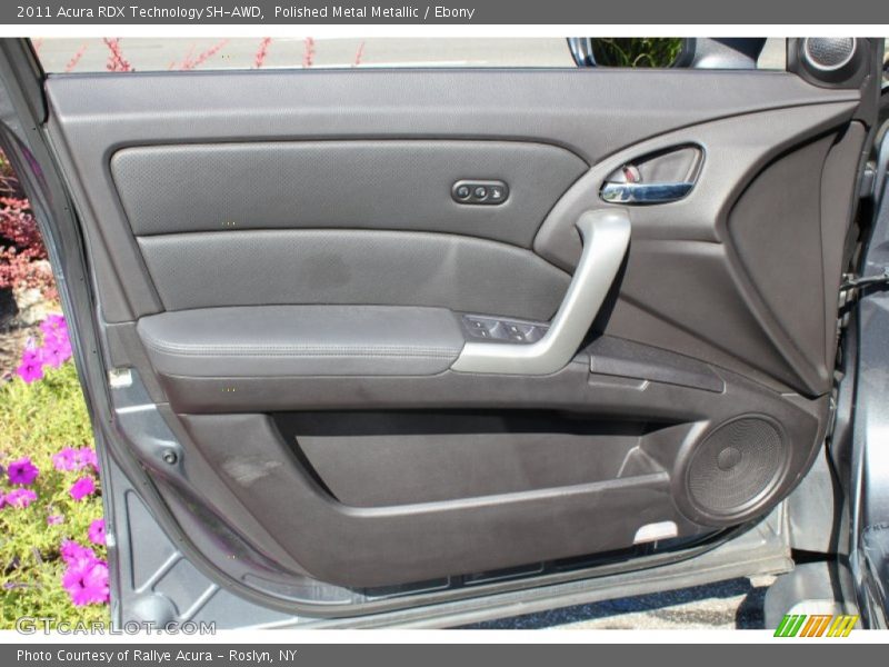 Polished Metal Metallic / Ebony 2011 Acura RDX Technology SH-AWD