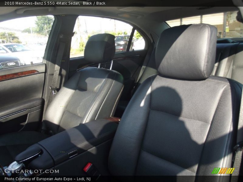 Black / Black 2010 Mercedes-Benz S 550 4Matic Sedan
