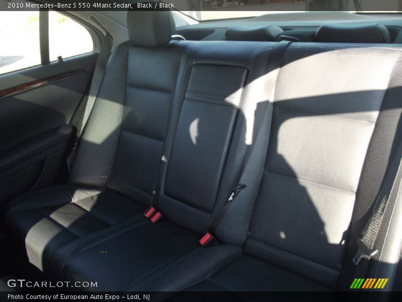 Black / Black 2010 Mercedes-Benz S 550 4Matic Sedan