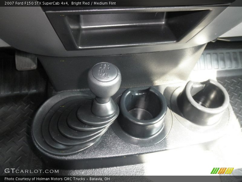 Bright Red / Medium Flint 2007 Ford F150 STX SuperCab 4x4