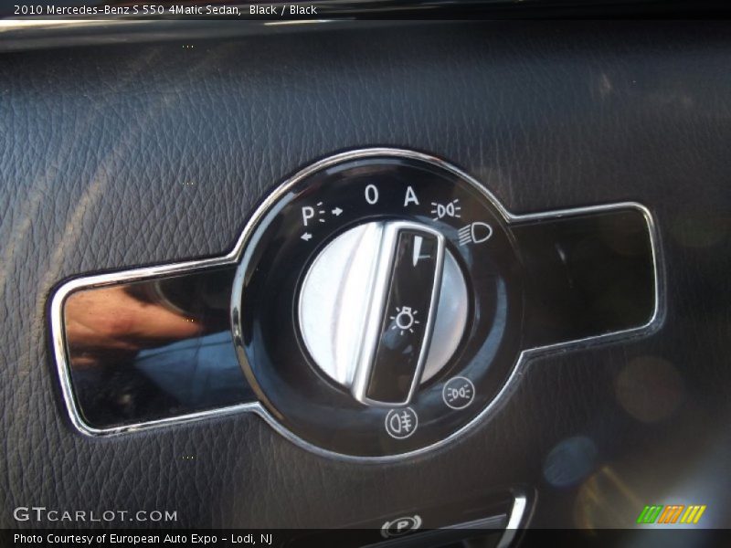 Black / Black 2010 Mercedes-Benz S 550 4Matic Sedan