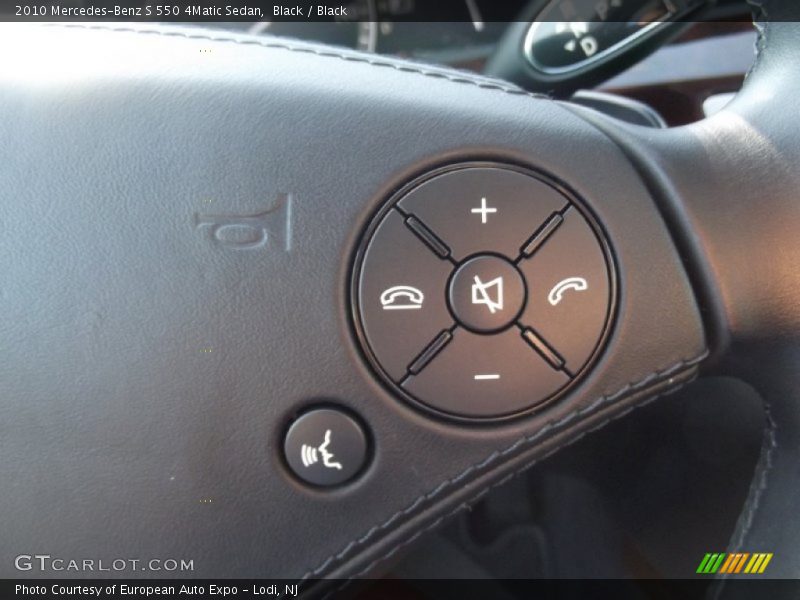 Black / Black 2010 Mercedes-Benz S 550 4Matic Sedan