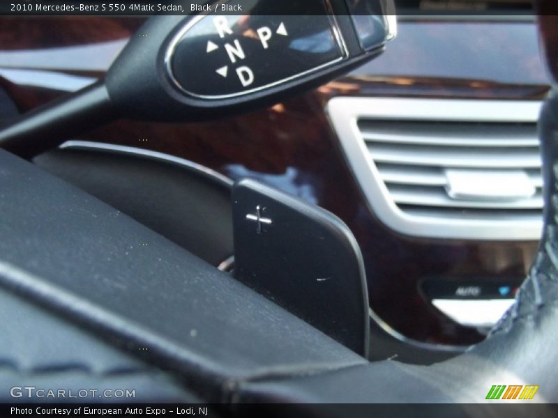 Black / Black 2010 Mercedes-Benz S 550 4Matic Sedan