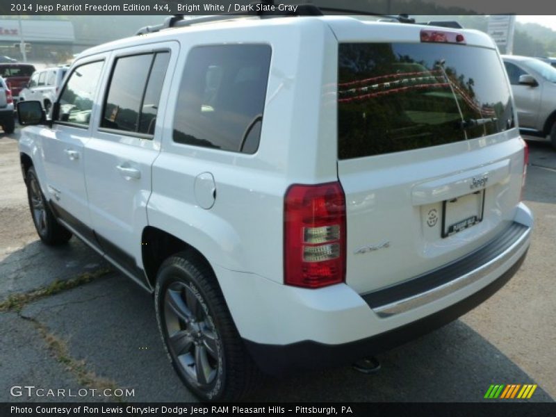 Bright White / Dark Slate Gray 2014 Jeep Patriot Freedom Edition 4x4