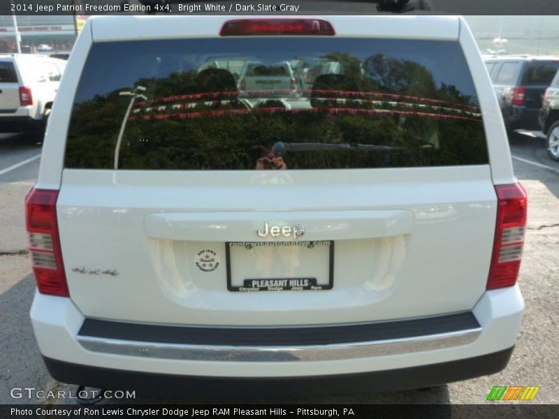 Bright White / Dark Slate Gray 2014 Jeep Patriot Freedom Edition 4x4