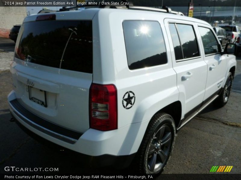 Bright White / Dark Slate Gray 2014 Jeep Patriot Freedom Edition 4x4