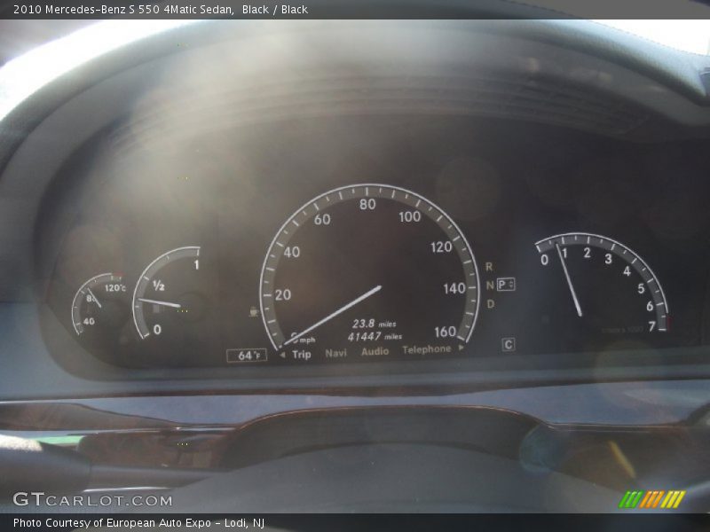 Black / Black 2010 Mercedes-Benz S 550 4Matic Sedan