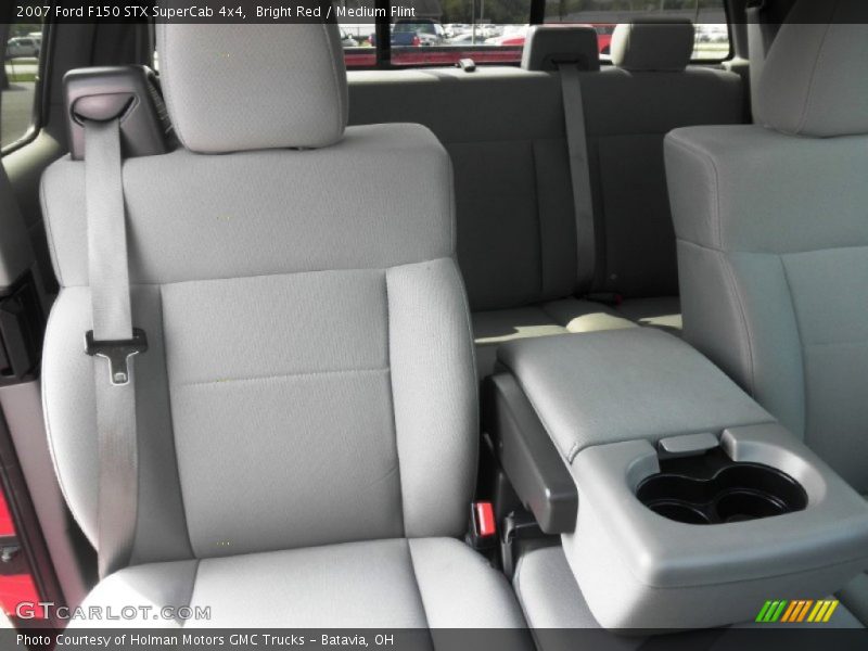 Bright Red / Medium Flint 2007 Ford F150 STX SuperCab 4x4