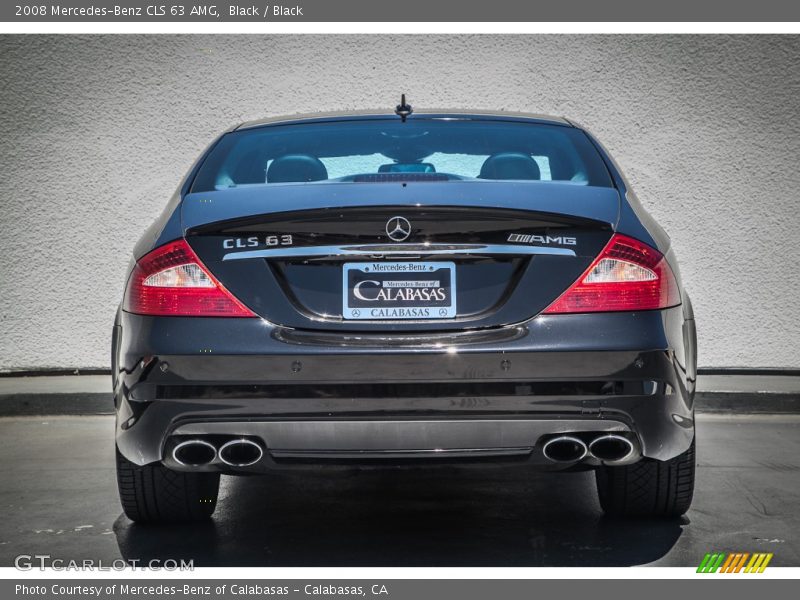 Black / Black 2008 Mercedes-Benz CLS 63 AMG