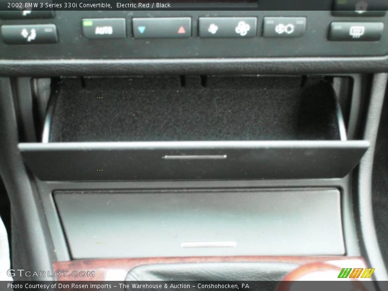 Electric Red / Black 2002 BMW 3 Series 330i Convertible