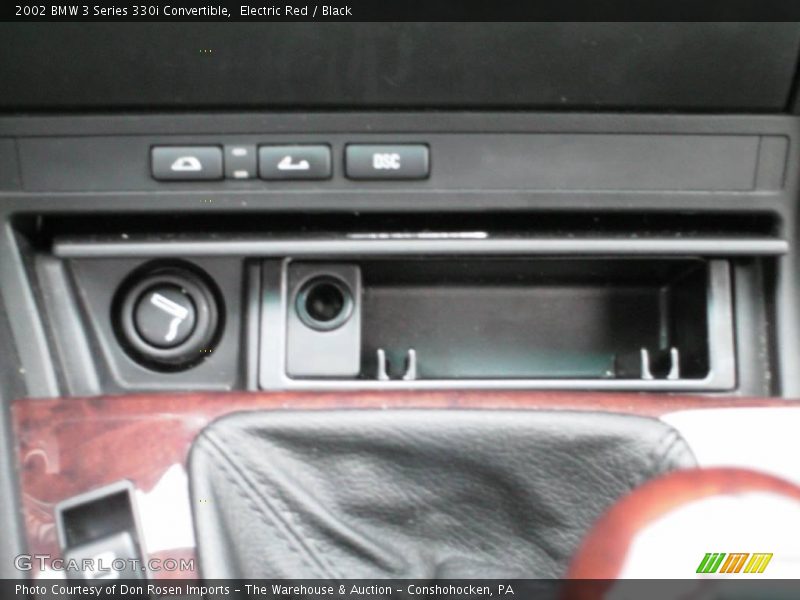 Electric Red / Black 2002 BMW 3 Series 330i Convertible