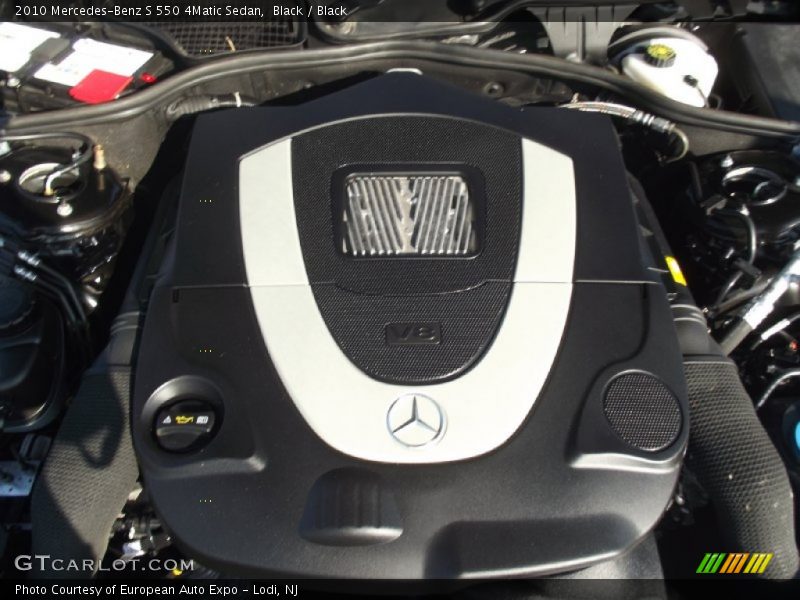 Black / Black 2010 Mercedes-Benz S 550 4Matic Sedan